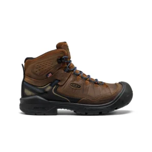 Keen Men's Targhee IV LTR Waterproof Work Boot (Carbon Toe)